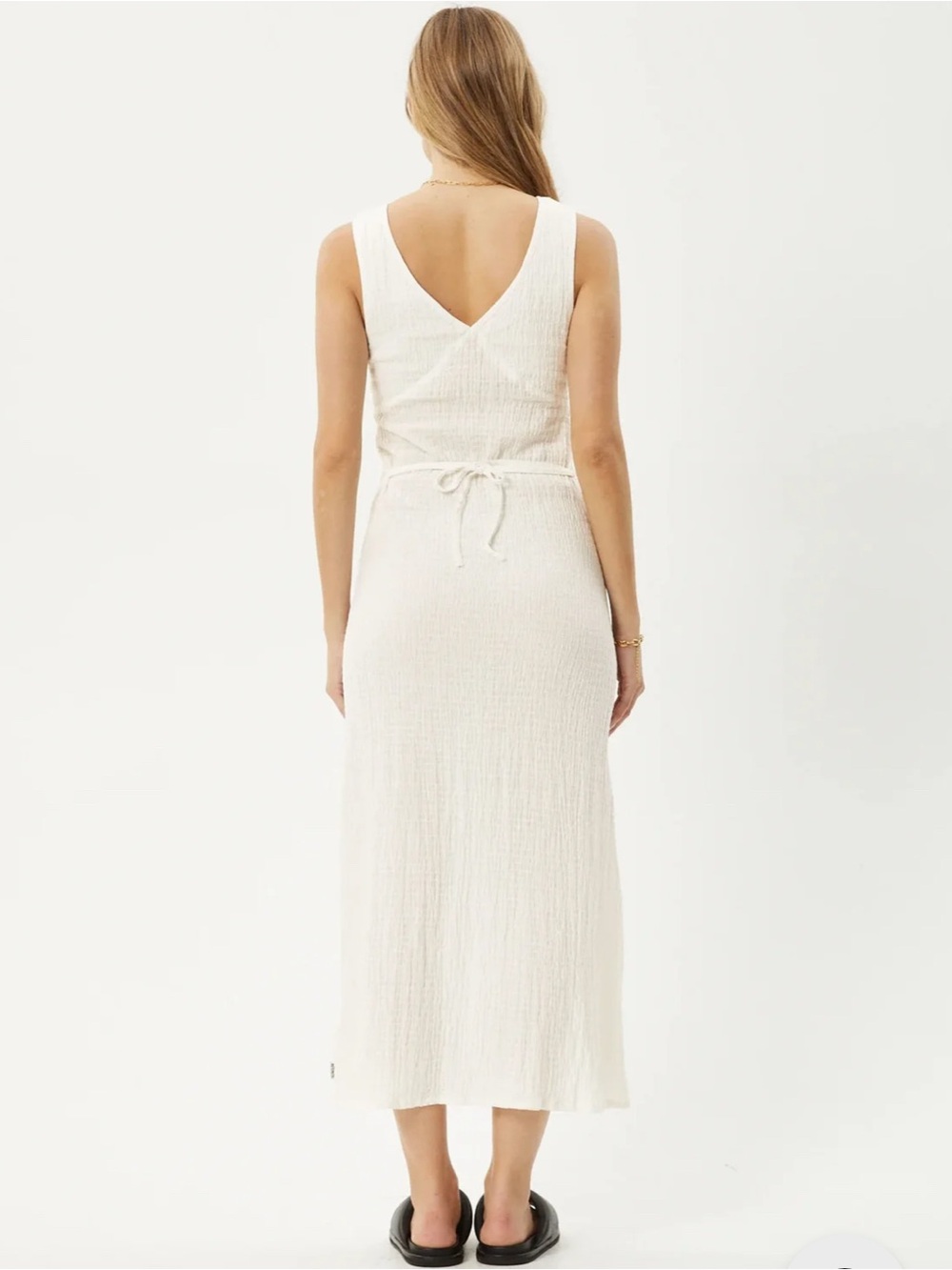 Afends Tully Dress in White Size XS - Picture 3 of 8
